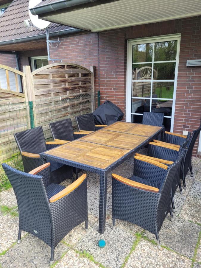 Ferienhaus Moewennest 18, Butjadingen, Tossens, Sauna, Strandkorb, Nordsee, 97Qm, 3 Schlafzimmer 外观 照片