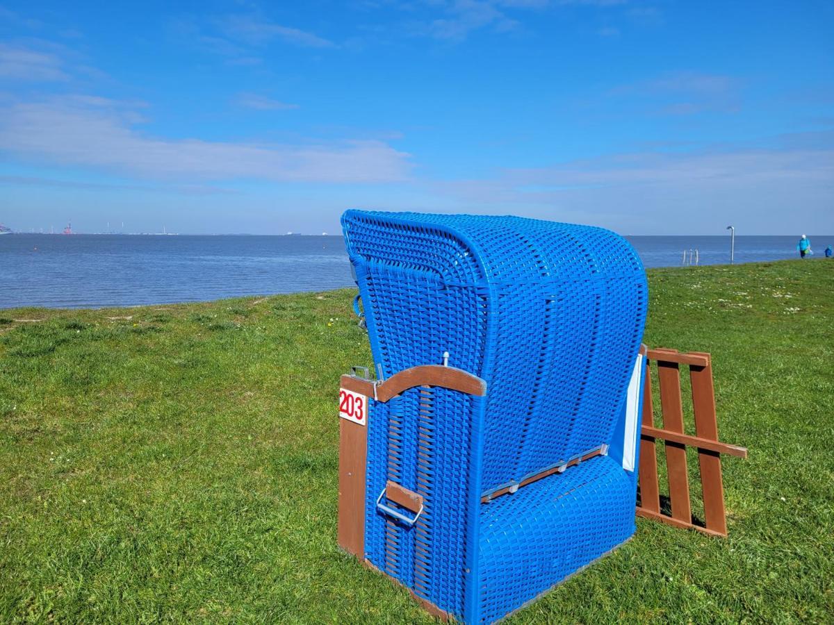 Ferienhaus Moewennest 18, Butjadingen, Tossens, Sauna, Strandkorb, Nordsee, 97Qm, 3 Schlafzimmer 外观 照片