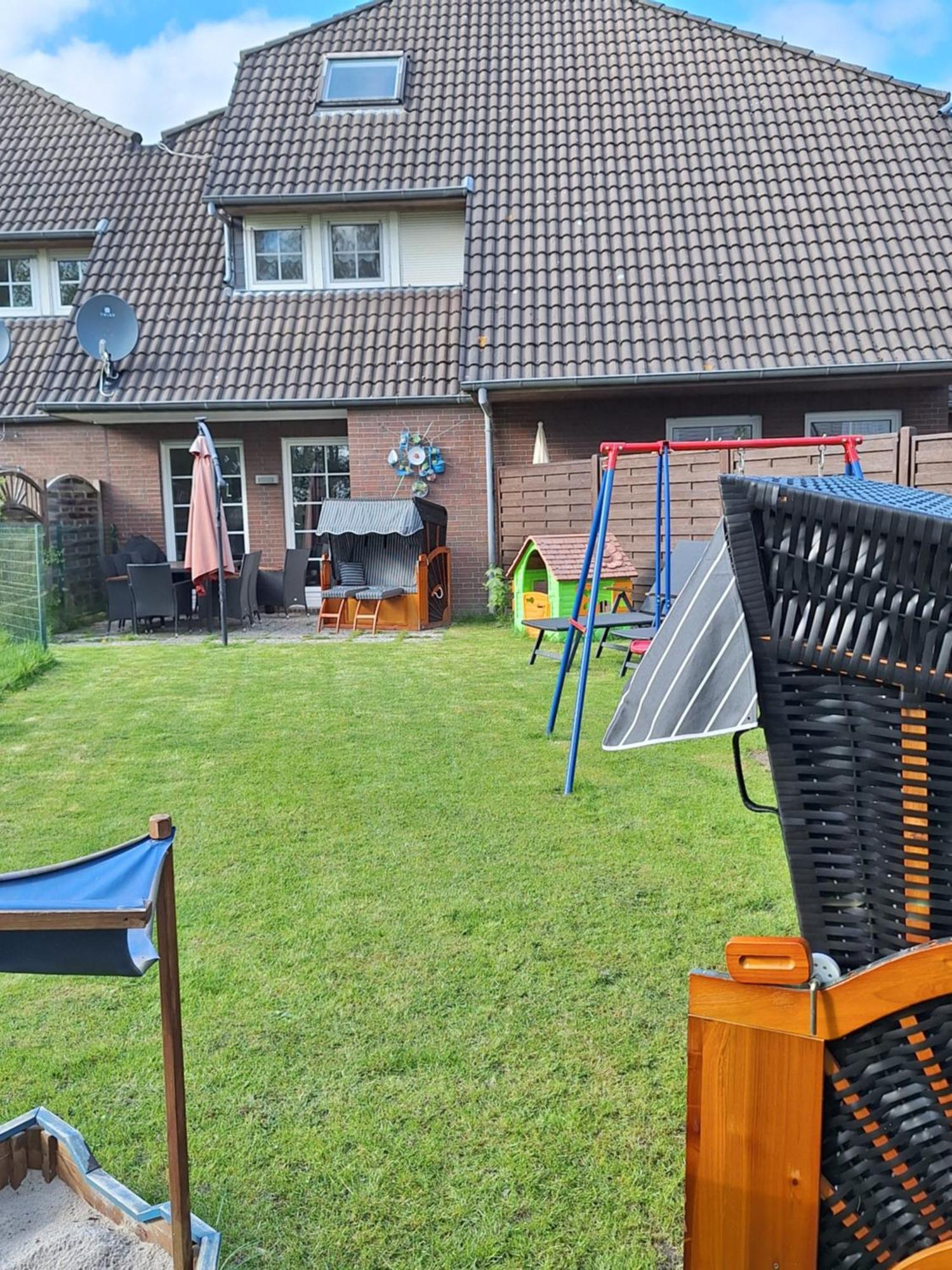 Ferienhaus Moewennest 18, Butjadingen, Tossens, Sauna, Strandkorb, Nordsee, 97Qm, 3 Schlafzimmer 外观 照片